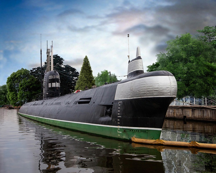 Подводная лодка-музей Б-413